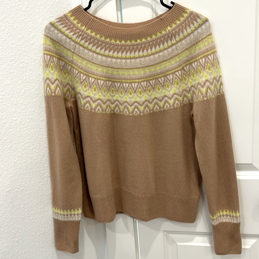 vineyard vines 100% Cashmere Fairisle Sweater
